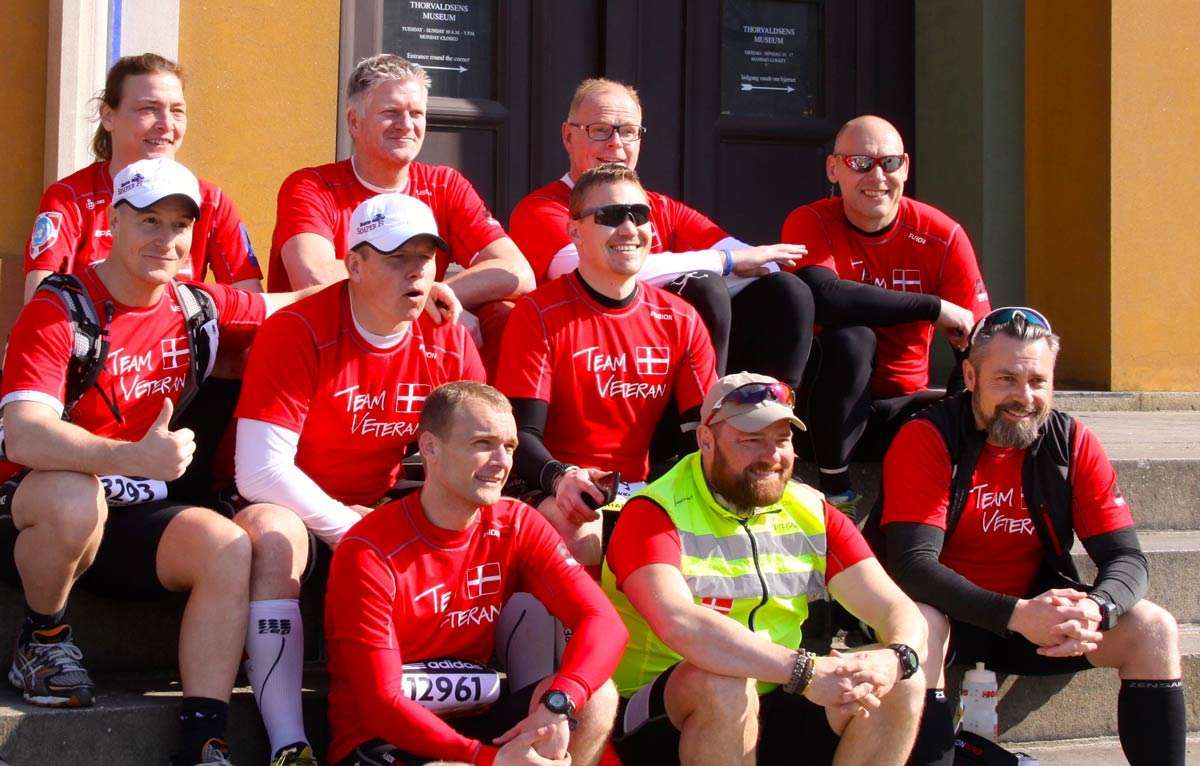 Team Veteran er klar til en halv maraton