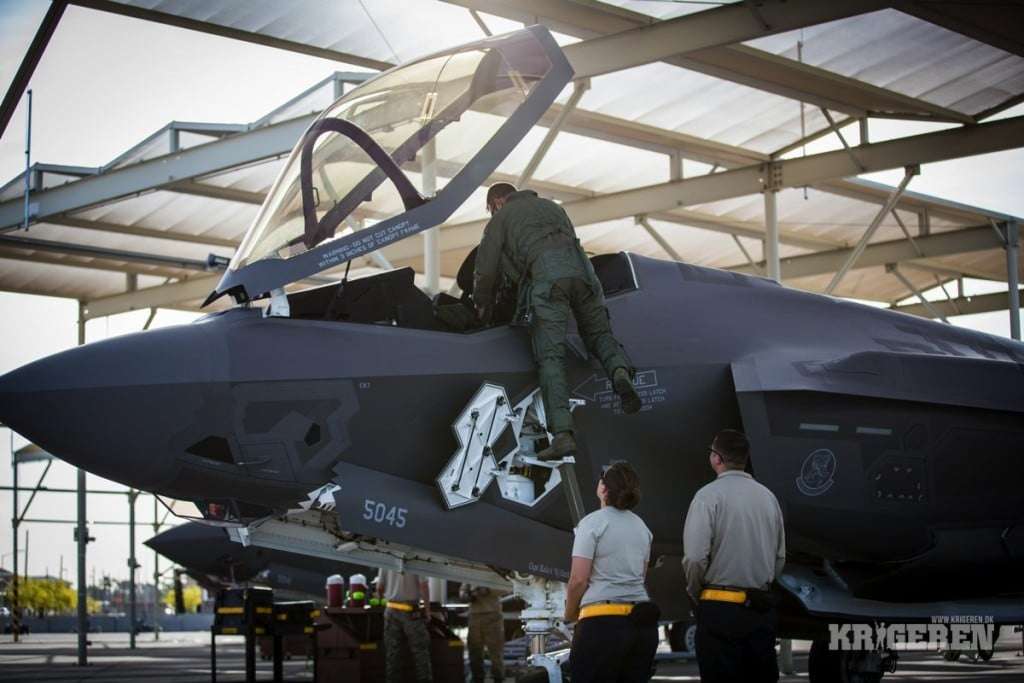 F35 - foto: C. Sundsdal - Krigeren.dk