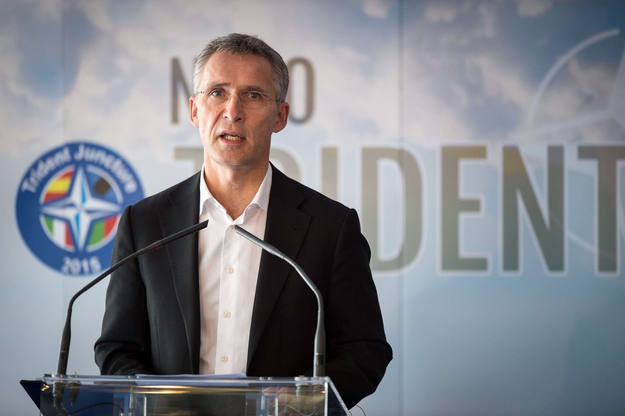 NATO Secretary General, Jens Stoltenberg . NATO Photo by NIC Edouard Bocquet)
