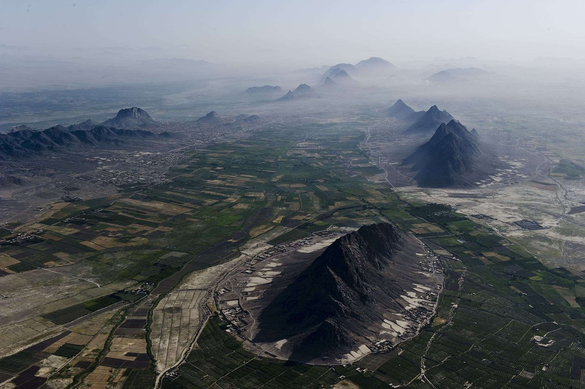Arghandab River Valley mellem Kandahar og Lashkar Gah. Foto: Mark Ray