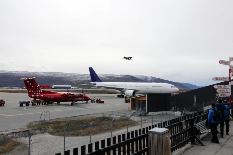 Lufthavnen i Kangerlussuaq.