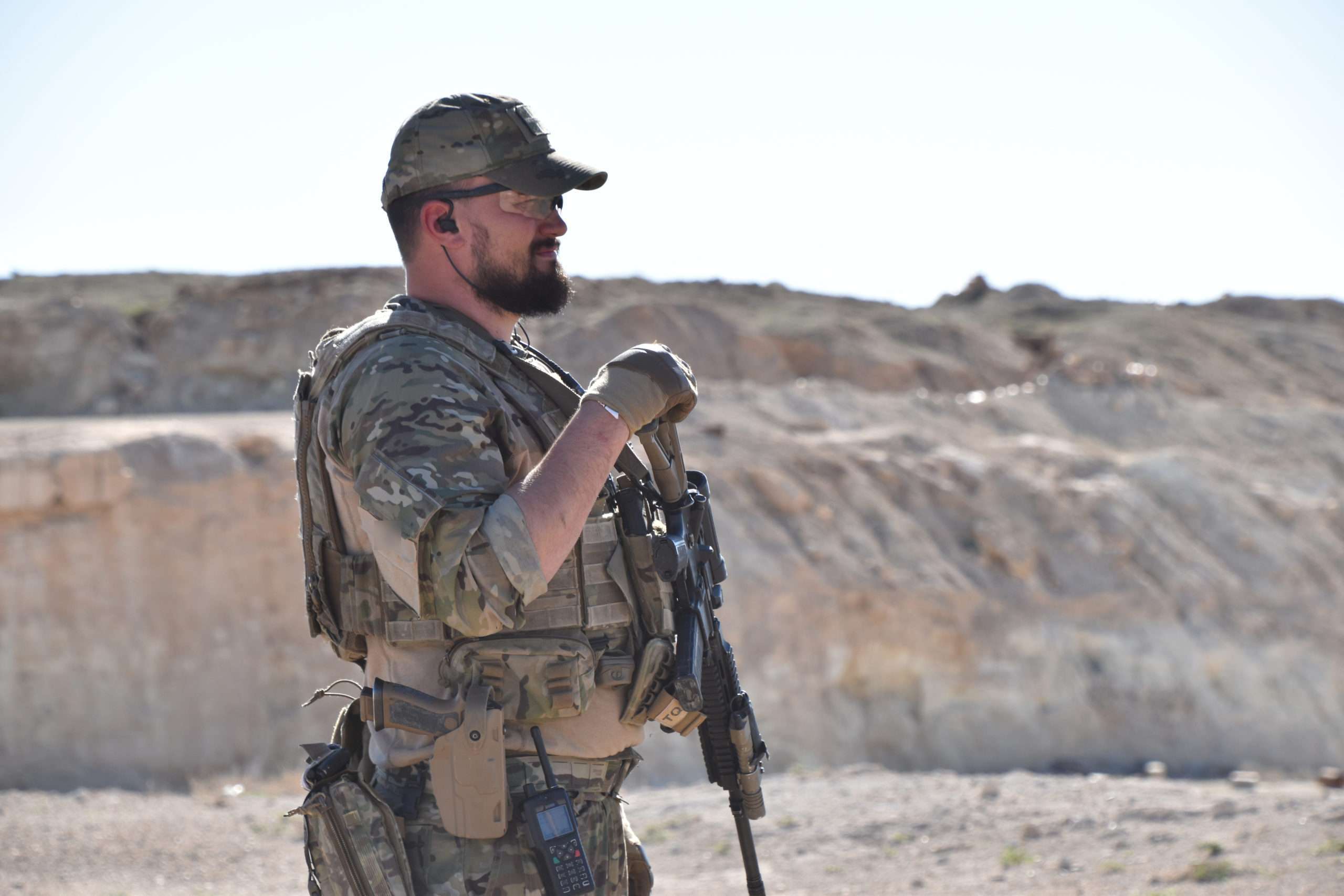 Forsvarets Efterretningstjeneste: Stor trussel mod danskere i Irak 1 Dansk soldat i Irak