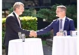 Troels Lund Poulsen og Torsten Schack PedersenFoto: Forsvarsministeriet