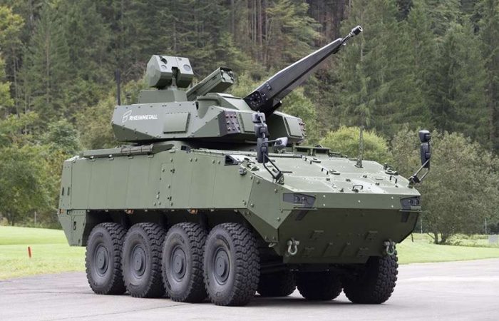 Det PIRANHA-baserede SKYRANGER 30-system skal beskytte mobile styrker mod bemandede og ubemandede lufttrusler.