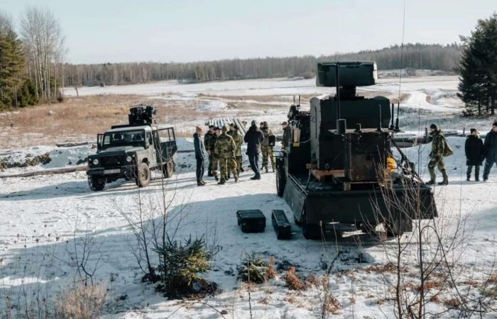 Svensk C-UAS system "Loke" Foto: Saab
