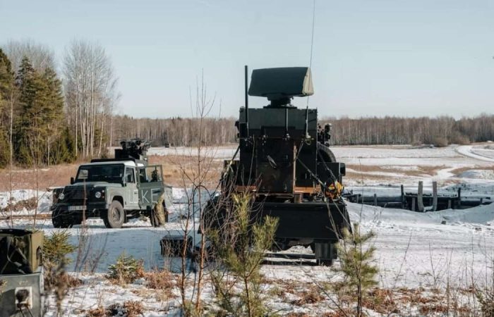 Svensk C-UAS system "Loke" Foto: Saab