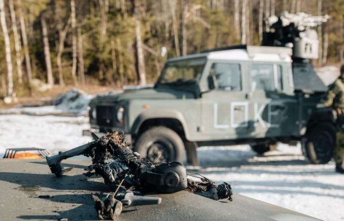 Svensk C-UAS system "Loke" Foto: Saab