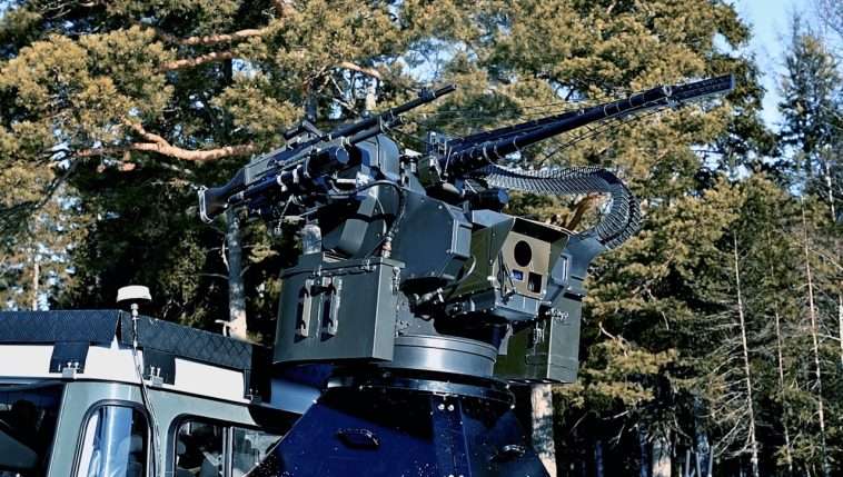 Svensk C-UAS system "Loke" Foto: Saab