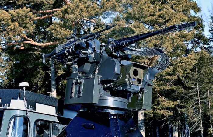 Svensk C-UAS system "Loke" Foto: Saab