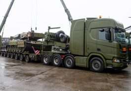 Forsvaret, kampvognstransportere, Leopard, Broshuis, materieltransport